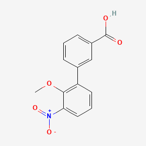 2'-Methoxy-3'-nitro-[1,1'-biphenyl]-3-carboxylic acid