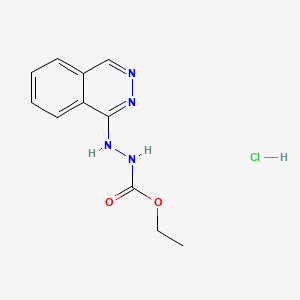 Ethyl 2-(Phthalazin-1-yl)hydrazinecarboxylate hydrochloride