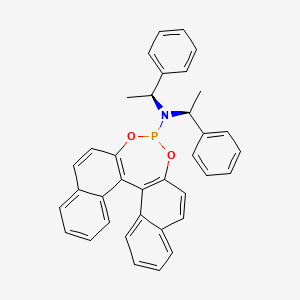 N,N-Bis((S)-1-phenylethyl)dinaphtho[2,1-d:1,2-f][1,3,2]dioxaphosphepin-4-amine
