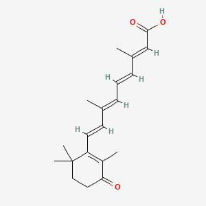 (2E,4E,6E,8E)-3,7-Dimethyl-9-(2,6,6-trimethyl-3-oxocyclohex-1-en-1-yl)nona-2,4,6,8-tetraenoic acid