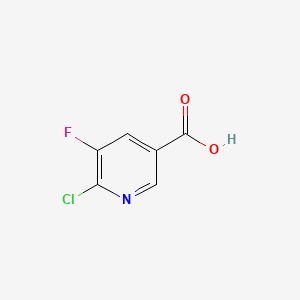 6-Chloro-5-fluoronicotinic acid