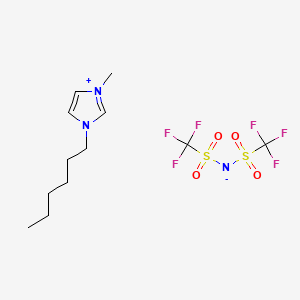 3-Hexyl-1-methyl-1H-imidazol-3-ium bis((trifluoromethyl)sulfonyl)amide