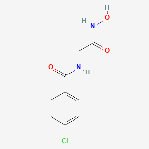 4-Chloro-N-(2-(hydroxyamino)-2-oxoethyl)benzamide