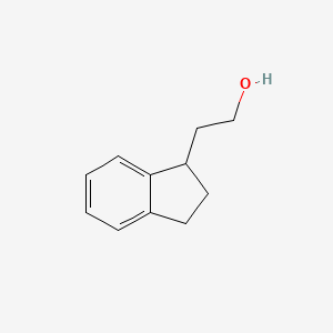 2-(2,3-Dihydro-1H-inden-1-yl)ethan-1-ol