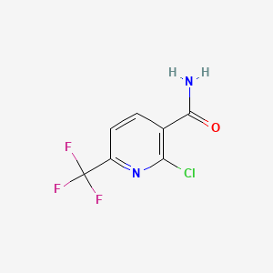 2-Chloro-6-(trifluoromethyl)nicotinamide