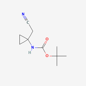 tert-Butyl (1-(cyanomethyl)cyclopropyl)carbamate