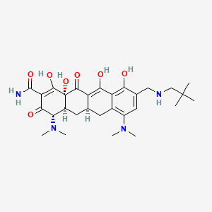(4S,4aS,5aR,12aS)-4,7-Bis(dimethylamino)-3,10,12,12a-tetrahydroxy-9-((neopentylamino)methyl)-1,11-dioxo-1,4,4a,5,5a,6,11,12a-octahydrotetracene-2-carboxamide