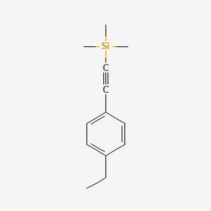 (4-Ethylphenylethynyl)trimethylsilane