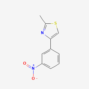 2-Methyl-4-(3-nitrophenyl)thiazole