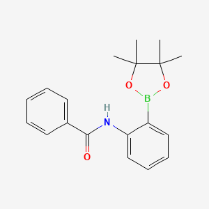 N-(2-(4,4,5,5-Tetramethyl-1,3,2-dioxaborolan-2-yl)phenyl)benzamide