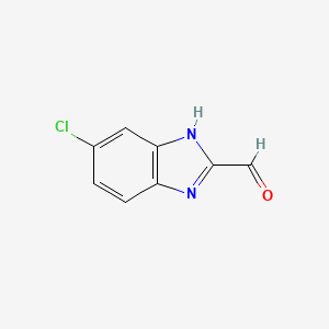 1H-BENZIMIDAZOLE-2-CARBOXALDEHYDE,5-CHLORO-
