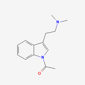 1-[3-[2-(Dimethylamino)ethyl]-1H-indol-1-yl]ethanone