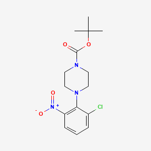 1-Boc-4-(2-chloro-6-nitrophenyl)piperazine