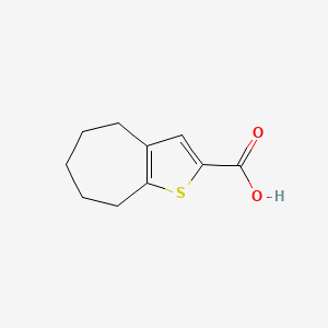 5,6,7,8-Tetrahydro-4H-cyclohepta[b]thiophene-2-carboxylic acid