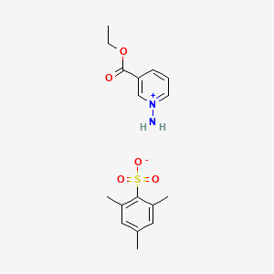1-Amino-3-(ethoxycarbonyl)pyridin-1-ium 2，4，6-trimethylbenzenesulfonate