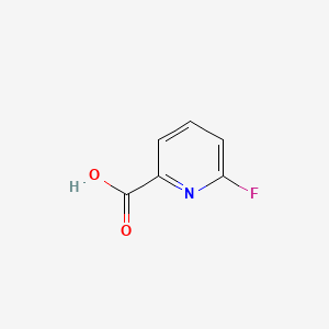 6-Fluoropyridine-2-carboxylic acid, 97%