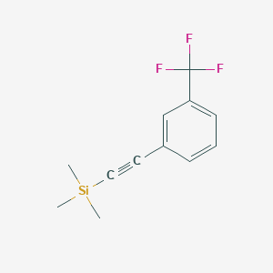 1-(3'-trifluoromethylphenyl)-2-(trimethylsilyl)acetylene