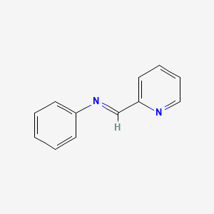 (E)-N-phenyl-1-(pyridin-2-yl)methanimine