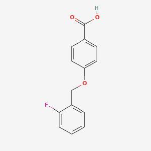 4-[(2-Fluorobenzyl)oxy]benzoic acid