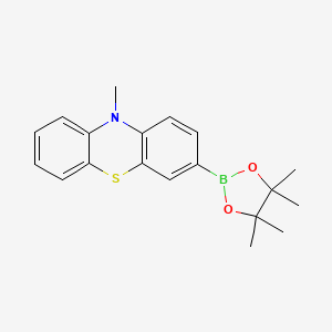 10-Methyl-3-(4,4,5,5-tetramethyl-1,3,2-dioxaborolan-2-yl)-10H-phenothiazine
