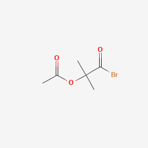 2-(Acetyloxy)-2-methylpropanoyl bromide