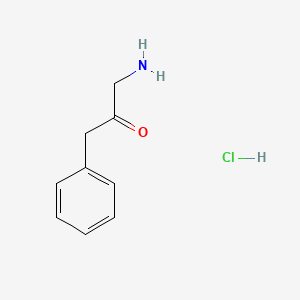 1-Amino-3-phenylpropan-2-one hydrochloride