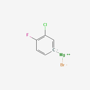 3-Chloro-4-fluorophenylmagnesium bromide, 0.5M solution in THF, AcroSeal®