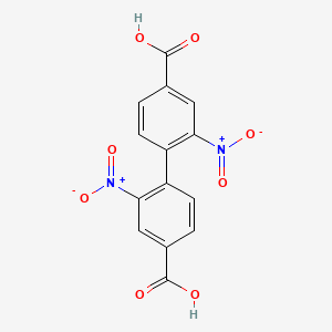 2,2'-Dinitro-[1,1'-biphenyl]-4,4'-dicarboxylic acid