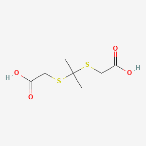 2,2'-[Propane-2,2-diylbis(sulfanediyl)]diacetic Acid