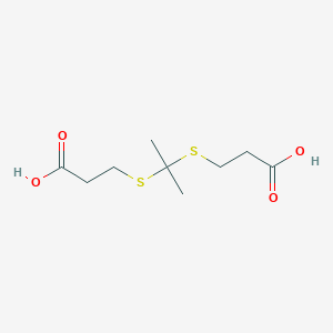 3,3'-[Propane-2,2-diylbis(sulfanediyl)]dipropionic Acid