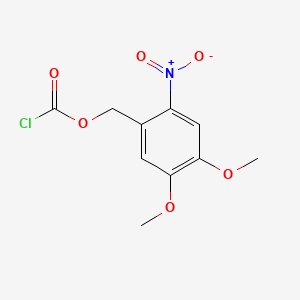 4,5-Dimethoxy-2-nitrobenzyl Carbonochloridate