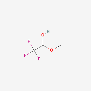 Trifluoroacetaldehyde methyl hemiacetal, 90%, technical