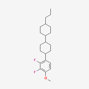 trans,trans-4''-(2,3-Difluoro-4-methoxy-phenyl)-4-propyl-bicyclohexyl