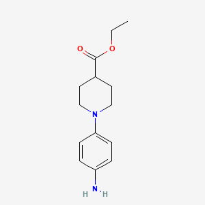 Ethyl 1-(4-aminophenyl)piperidine-4-carboxylate