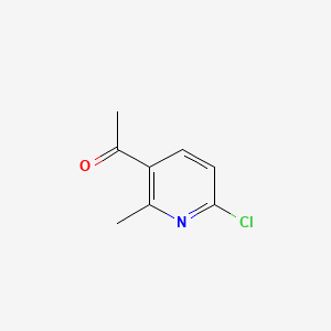 1-(6-Chloro-2-methylpyridin-3-yl)ethanone