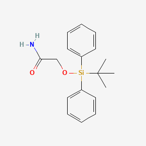 2-[[(1，1-Dimethylethyl)diphenylsilyl]oxy]acetamide