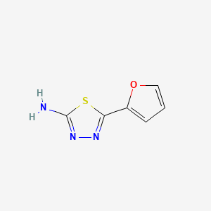 5-(furan-2-yl)-1,3,4-thiadiazol-2-amine