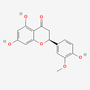 (S)-5,7-Dihydroxy-2-(4-hydroxy-3-methoxyphenyl)chroman-4-one