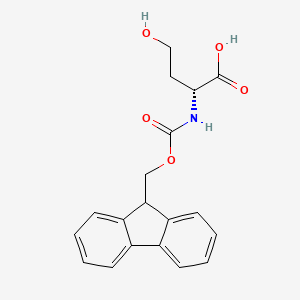 (((9H-fluoren-9-yl)methoxy)carbonyl)-D-homoserine
