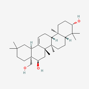 (3S,4aR,6aR,6bS,8R,8aS,12aS,14aR,14bR)-8a-(Hydroxymethyl)-4,4a,6,6b,8,11,11,14b-heptamethyl-1,2,3,4,4a,5,6,7,8,9,10,12,12a,14,14a-tetradecahydropicene-3,8-diol