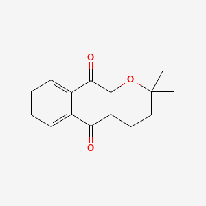 2,2-Dimethyl-3,4-dihydro-2H-benzo[g]chromene-5,10-dione