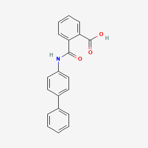 2-[([1,1'-Biphenyl]-4-ylamino)carbonyl]benzoic acid