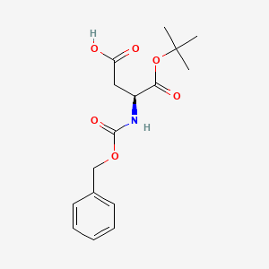 (S)-3-(((Benzyloxy)carbonyl)amino)-4-(tert-butoxy)-4-oxobutanoic acid