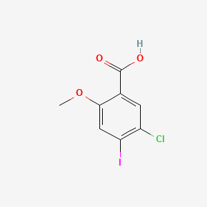 5-Chloro-4-iodo-2-methoxybenzoic acid