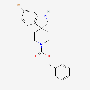Benzyl 6-bromo-1,2-dihydrospiro[indole-3,4'-piperidine]-1'-carboxylate