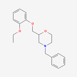 2-[(2-Ethoxyphenoxy)methyl]-4-(phenylmethyl)morpholine