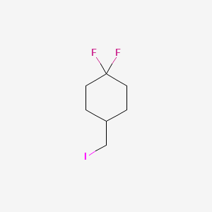 1,1-Difluoro-4-(iodomethyl)cyclohexane