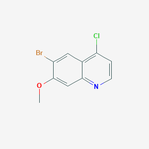 6-Bromo-4-chloro-7-methoxyquinoline