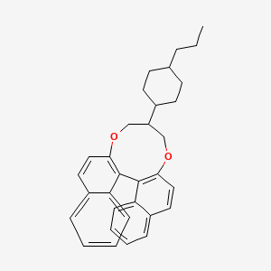 (13bS)-5,6-Dihydro-5-(trans-4-propylcyclohexyl)-4H-dinaphtho[2,1-f:1',2'-h][1,5]dioxonin
