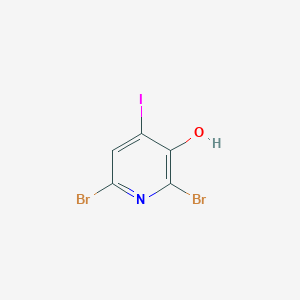 2,6-dibroMo-4-iodopyridin-3-ol